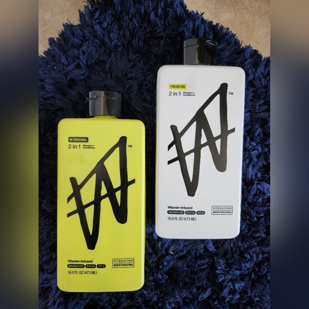 W by Jake Paul 2 in 1 Sampoo Conditioner - Original & Fresh Ice SET